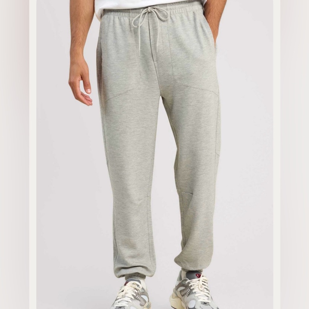 Nuuds Men's Performance Waffle Jogger